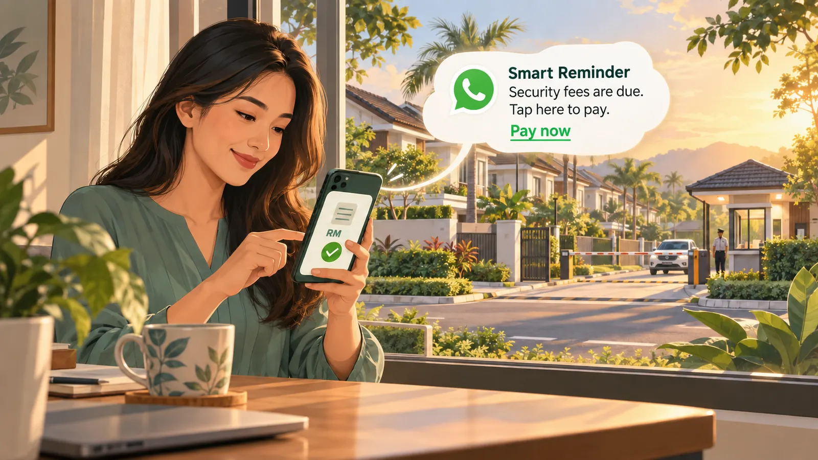 How Residents Can Pay Security Fees Online with TERAS